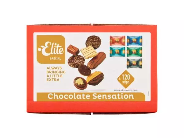 Een Koekjes Elite Special Chocolate Sensation mix 120 stuks koop je bij NiceSupplies.nl