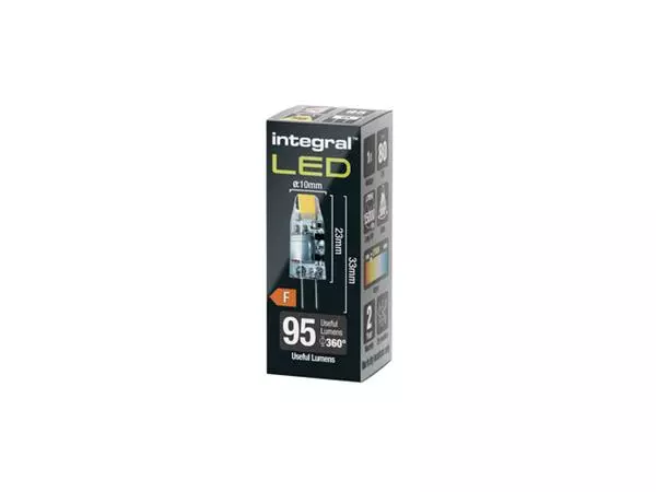 Een Ledlamp Integral GU4 2700K warm wit 1.1W 95lumen koop je bij L&N Partners voor Partners B.V.