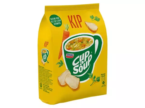 Een CUP-A-SOUP UNOX MACHINEZAK KIP 140ML koop je bij Kantoorvakhandel van der Heijde