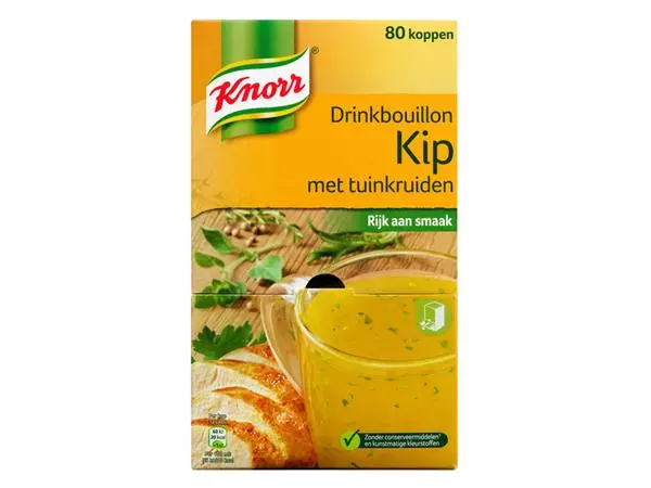Een Drinkbouillon Knorr kip tuinkruiden koop je bij L&N Partners voor Partners B.V.