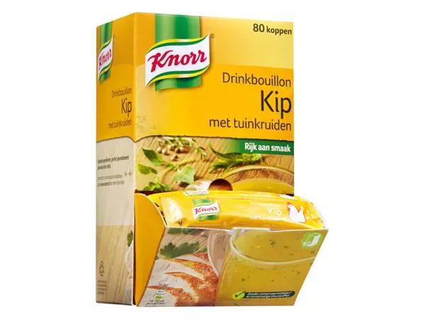 Een DRINKBOUILLON KNORR KIP TUINKRUIDEN koop je bij Kantoorvakhandel van der Heijde