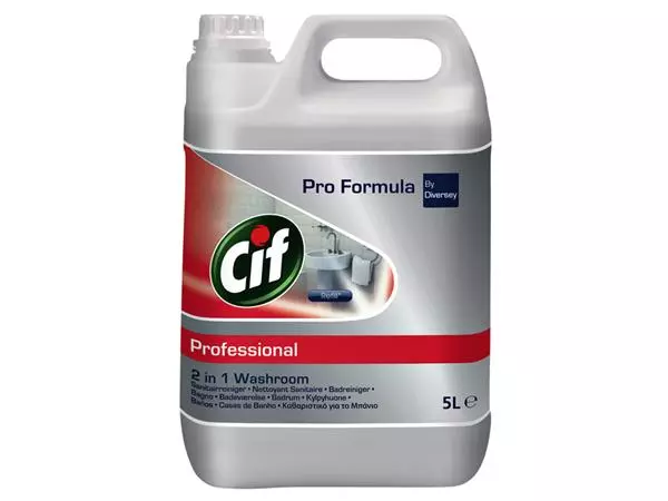 Een Sanitairreiniger Cif Professional 2-in-1 5 liter koop je bij NiceSupplies.nl