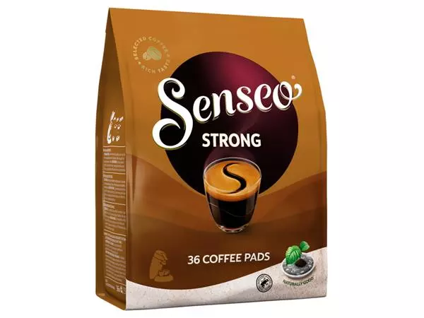 Een Koffiepads Douwe Egberts Senseo strong 36 stuks koop je bij EconOffice