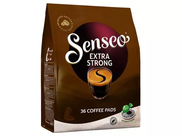 Een Koffiepads Douwe Egberts Senseo extra strong 36 stuks koop je bij KantoorProfi België BV