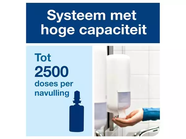 Een ZEEPDISPENSER TORK S4 ELEVATION WIT 561500 koop je bij Kantoorvakhandel van der Heijde