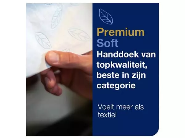 Een HANDDOEK TORK H2 PREMIUM MULTIFOLD WIT 100289 koop je bij Kantoorvakhandel van der Heijde