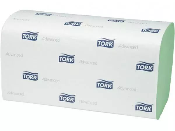 Een Handdoek Tork H3 Advanced Z-gevouwen 2-laags groen 290179 koop je bij NiceSupplies.nl