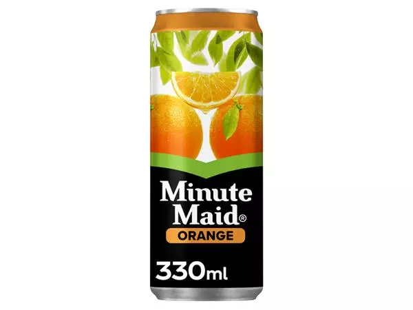 Een Frisdrank Minute Maid orange blik 330ml koop je bij L&N Partners voor Partners B.V.