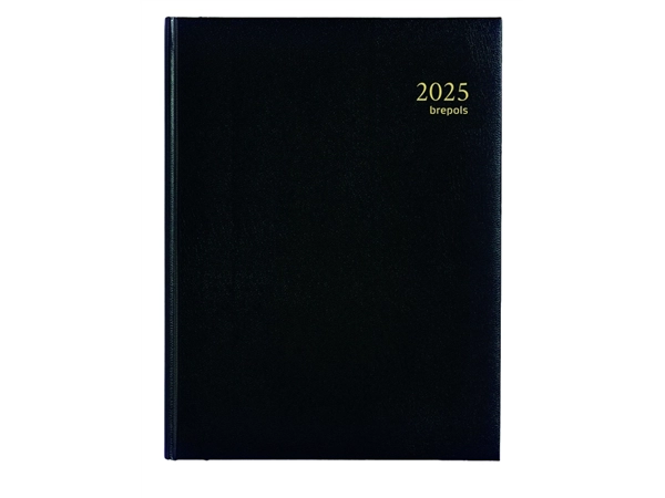 Een Agenda 2025 Brepols Ambassador Lima 1dag/1pagina zwart koop je bij EconOffice