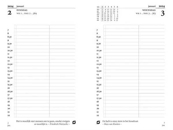 Een AGENDAVULLING 2025 SUCCES JUNIOR 1DAG/1PAGINA koop je bij Kantoorvakhandel van der Heijde