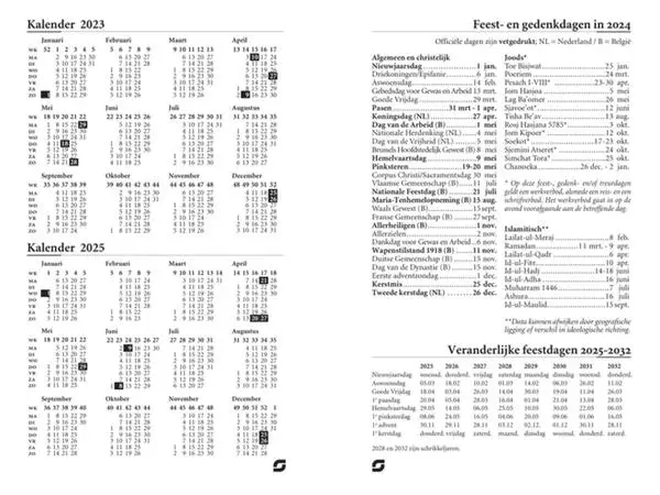 Agendavulling 2025 Succes Mini 1dag/1pagina