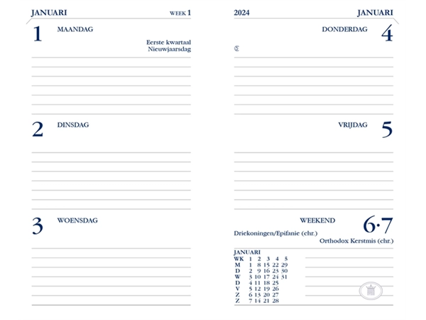 Een Agenda 2025 Ryam Memoplan 7 Plus Mundior 7dagen/2pagina's assorti koop je bij Buro De Peuter