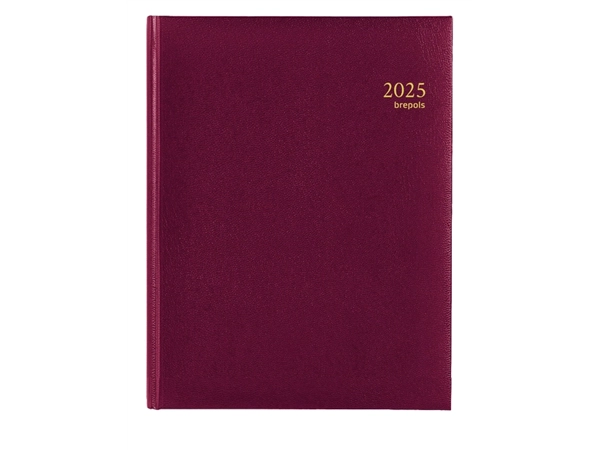 Buy your Agenda 2025 Brepols Timing Lima 7dagen/2pagina's bordeaux at QuickOffice BV