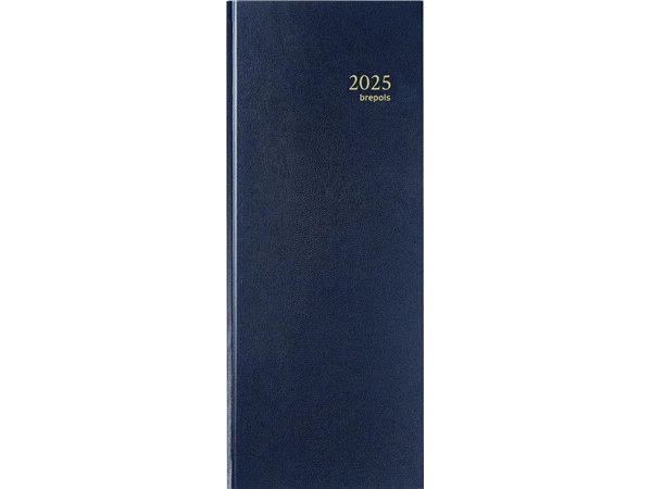 Een Agenda 2025 Brepols Saturnus Lima 1dag/1pagina blauw koop je bij Tonerinktshop