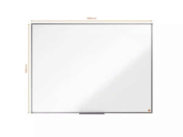 Een Whiteboard Nobo Classic 90x120cm staal koop je bij Kantoorvakhandel van der Heijde