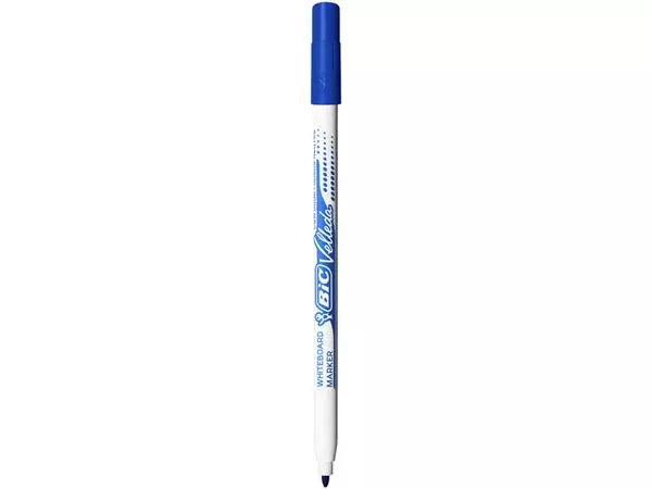 Een Whiteboardmarker Bic Velleda 1721 rond fijn blauw koop je bij Buro De Peuter