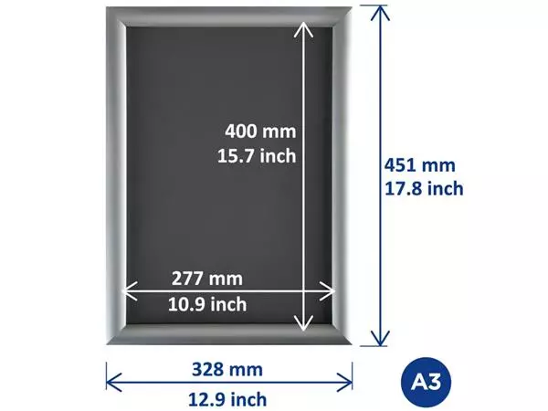 Een Kliklijst Europel A3 25mm koop je bij NiceSupplies.nl