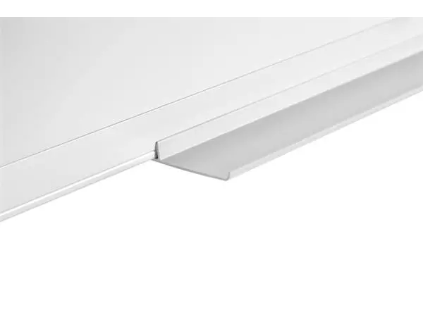 Een Whiteboard Quantore 90x120cm magnetisch gelakt staal koop je bij Kantoorvakhandel van der Heijde