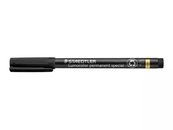 Een VILTSTIFT STAEDTLER OHP LUMO F 319 PERM SPECIAL ZW koop je bij Kantoorvakhandel van der Heijde