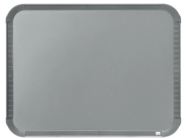 Een Whiteboard Nobo Slim Line 22x28cm zilver koop je bij Buro De Peuter