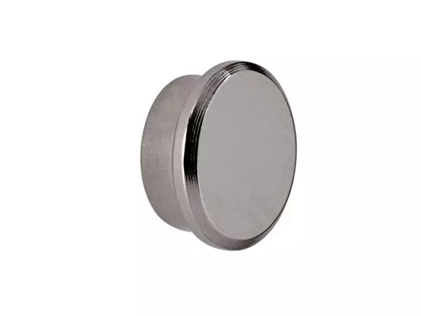 Een Magneet MAUL Neodymium rond 22mm 8kg nikkel koop je bij NiceSupplies.nl