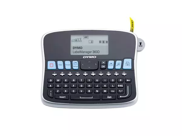 Een Labelprinter Dymo LabelManager 360D draagbaar azerty 19mm zwart koop je bij Buro De Peuter