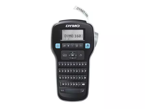 Een Labelprinter Dymo LabelManager 160 draagbaar azerty 12mm zwart koop je bij NiceSupplies.nl