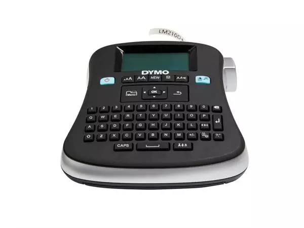 Een Labelprinter Dymo LabelManager 210D+ draagbaar qwerty 12mm zwart koop je bij NiceSupplies.nl