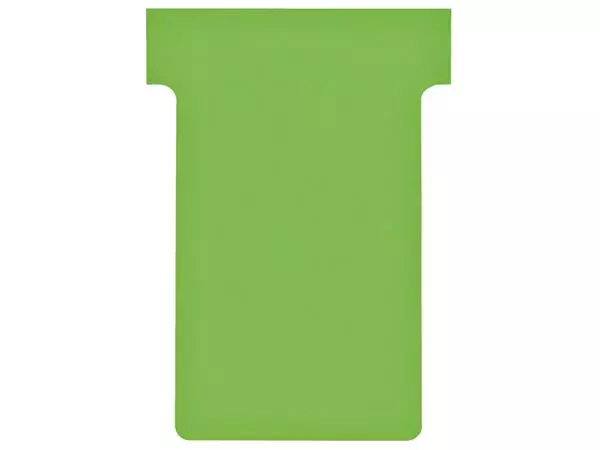 Een Planbord T-kaart Nobo nr 2 48mm groen 100 stuks koop je bij Unimark Office B.V.