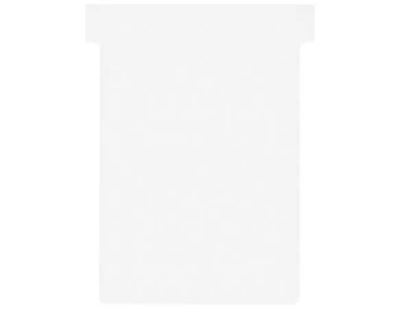 Een Planbord T-kaart Nobo nr 3 80mm wit koop je bij EconOffice