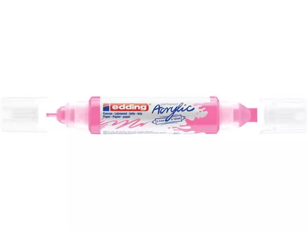 Een Acrylmarker edding e-5400 3D double liner neon roze koop je bij Goedkope Kantoorbenodigdheden