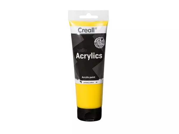 Een Acrylverf Creall Studio Acrylics 06 primair geel 250ml koop je bij Goedkope Kantoorbenodigdheden