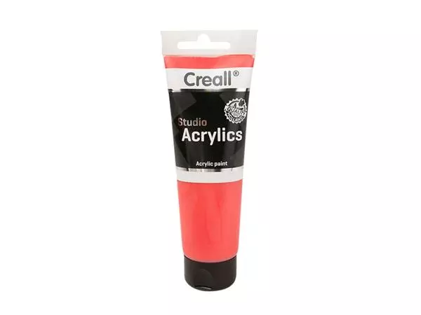 Een Acrylverf Creall Studio Acrylics metallic red 250ml koop je bij Goedkope Kantoorbenodigdheden