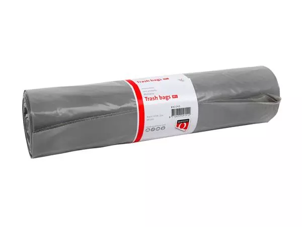 Een Afvalzak Quantore LDPE T50 60L grijs extra stevig 60x90cm 25 stuks koop je bij L&N Partners voor Partners B.V.