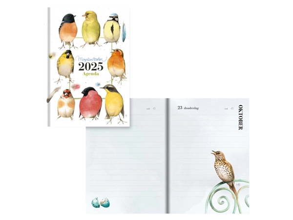 Agenda 2025 Hallmark Marjolein Bastin 111x153mm 1dag/1pagina vogels