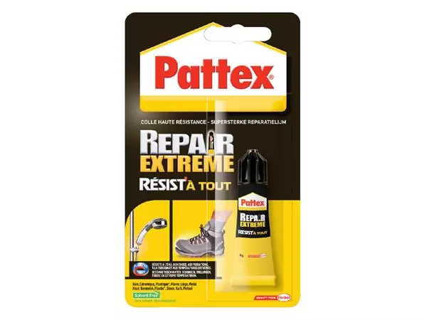 Een Alleslijm Pattex Repair Extreme tube 8gram op blister koop je bij L&N Partners voor Partners B.V.
