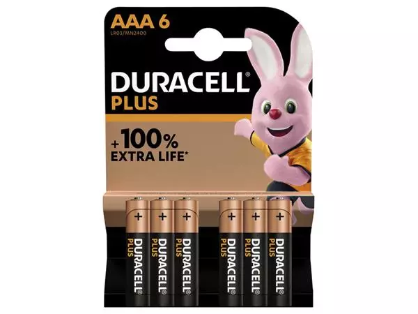 Een Batterij Duracell Plus 6xAAA koop je bij L&N Partners voor Partners B.V.