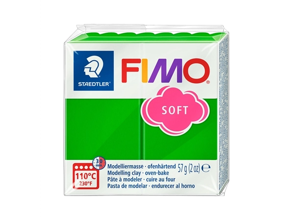 Een Boetseerklei Fimo soft 57 gram tropisch groen koop je bij Tonerinktshop