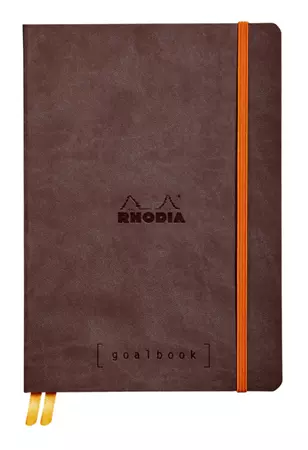 Een Bullet Journal Rhodia A5 60vel dots chocolade bruin koop je bij Goedkope Kantoorbenodigdheden