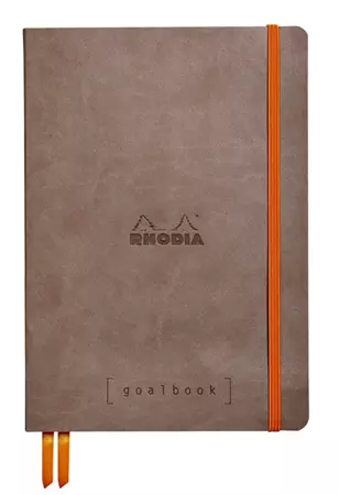 Een Bullet Journal Rhodia A5 60vel dots taupe koop je bij Goedkope Kantoorbenodigdheden