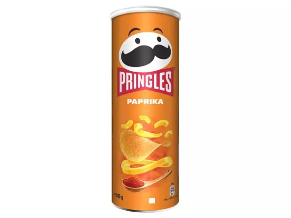 Een Chips Pringles paprika 165gr koop je bij Totaal Kantoor Goeree