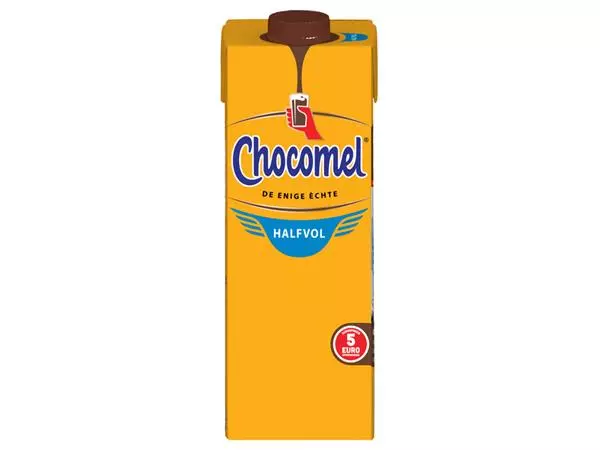Een Chocolademelk Chocomel halfvol 1 liter koop je bij Van Leeuwen Boeken- en kantoorartikelen