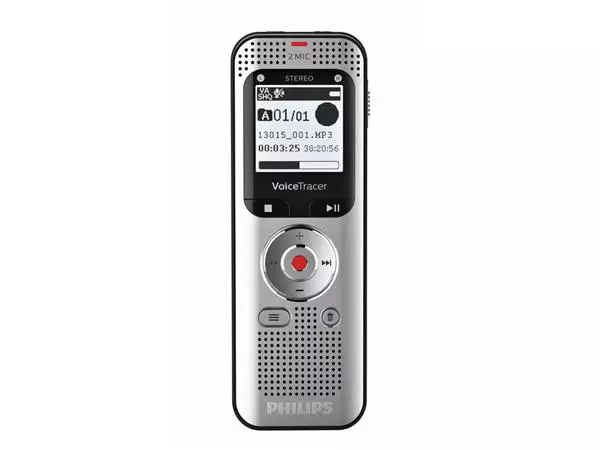 Een Digital voice recorder Philips DVT 2050 voor notities koop je bij MV Kantoortechniek B.V.
