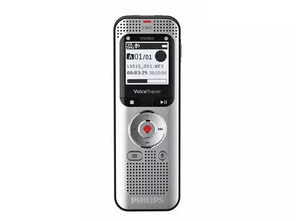 Een Digital voice recorder Philips DVT 2050 voor notities koop je bij NiceSupplies.nl