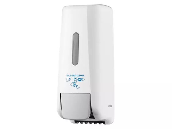 Een Dispenser Cleaninq Toiletbrilreiniger wit 400ml koop je bij Goedkope Kantoorbenodigdheden