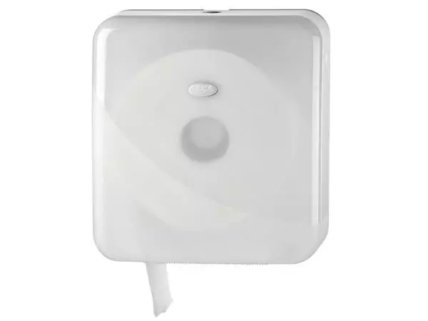 Een Toiletpapierdispenser Pearl Line P4 maxi jumbo wit 431004 koop je bij Totaal Kantoor Goeree