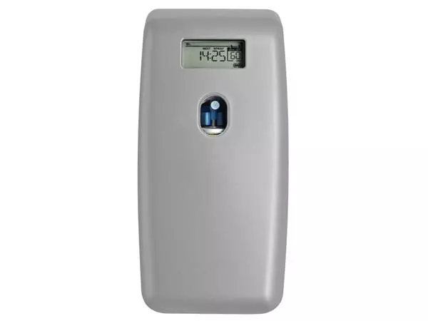 Een Luchtverfrisserdispenser QuartzLine Q23 automatische spray zilver 448591 koop je bij EconOffice