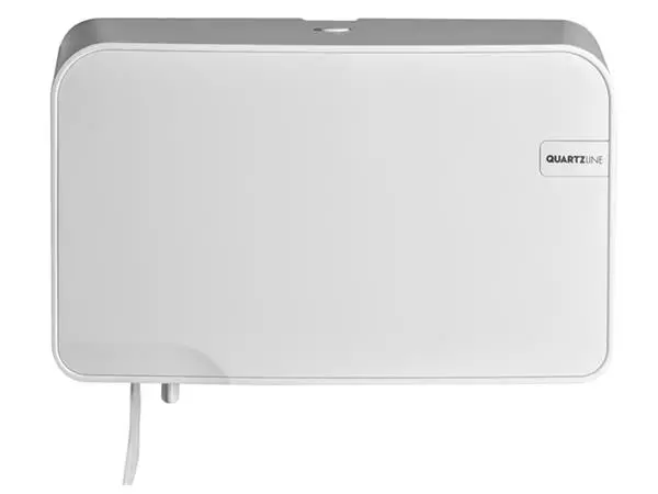 Een Toiletpapierdispenser QuartzLine Q2 duo wit 441002 koop je bij L&N Partners voor Partners B.V.