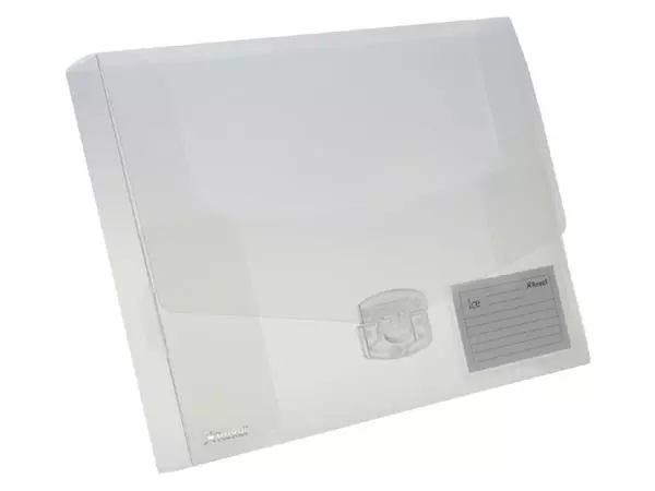 Een Elastobox Rexel ice A4+ 40mm transparant koop je bij KantoorProfi België BV