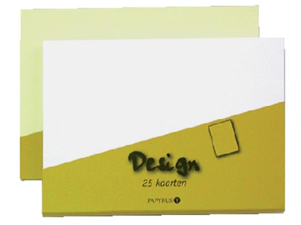 Een Enkele kaart Papyrus Envelpack Design A6 105x148mm ivoor 894420 koop je bij L&N Partners voor Partners B.V.